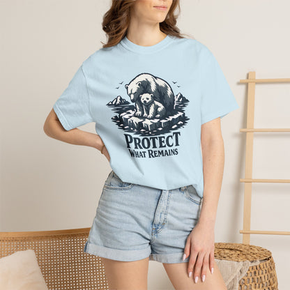 Polar Bear Conservation Tee | Protect What Remains | Climate Awareness Shirt | Unisex