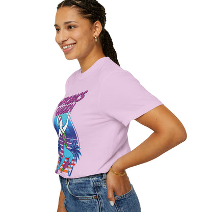Aerobics Queen Retro 80s Dance Graphic Tee | Vintage Workout Shirt Women