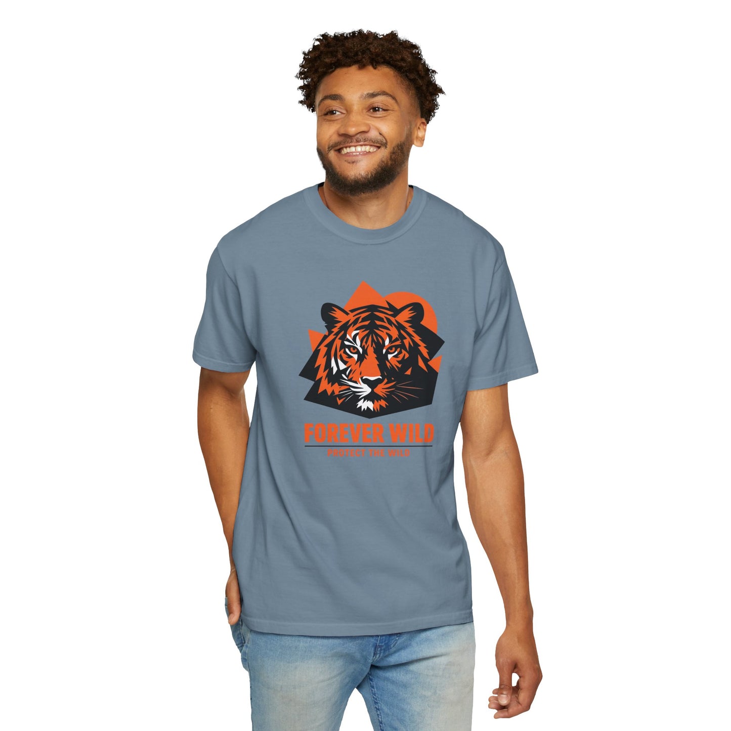 Tiger Forever Wild Conservation Tee | Protect the Wild Shirt | Endangered Animal Gift