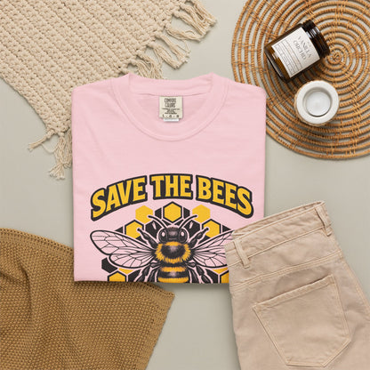 Save the Bees Graphic Tee | Bee Kind Conservation Shirt | Earth Day Gift | Nature Tee