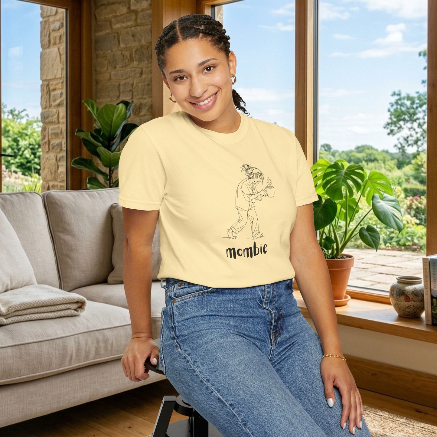 Mombie Shirt | Tired Mom Tee | Mother's Day Gift | Funny Mom Coffee Shirt