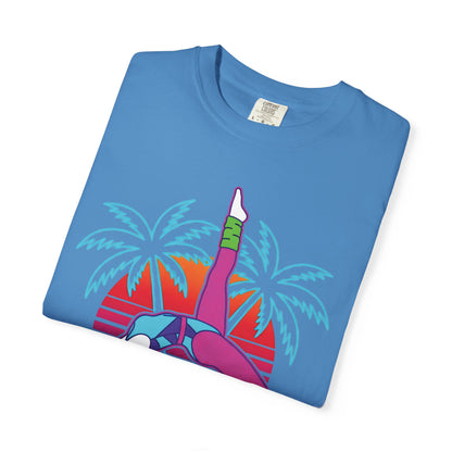 Stay Flexible Retro 80s Backbend Graphic Tee | Vintage Workout Shirt Women