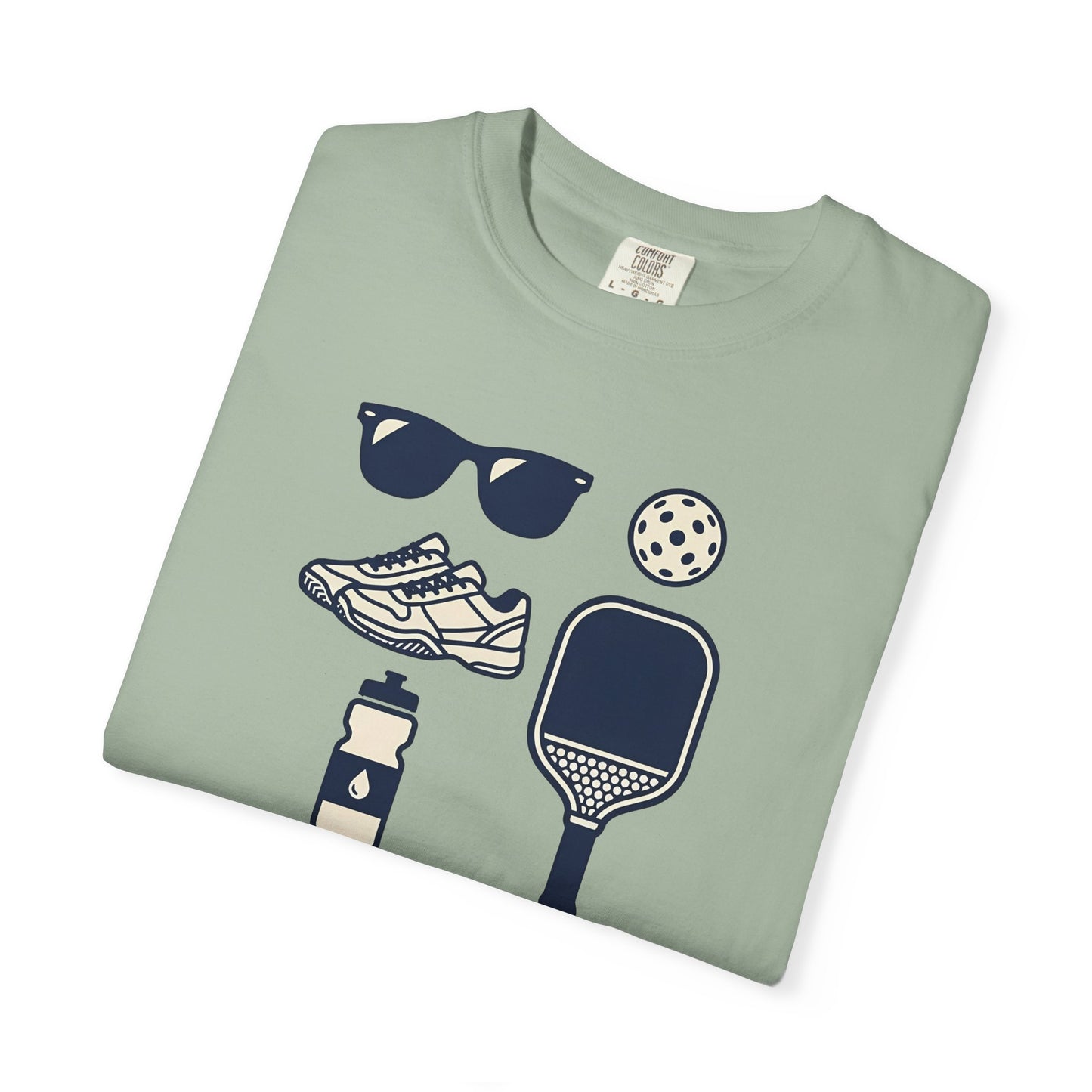 Pickleball Essentials Icon Tee Minimalist Pickler Sport Unisex Graphic Shirt