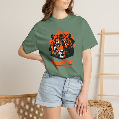 Tiger Forever Wild Conservation Tee | Protect the Wild Shirt | Endangered Animal Gift