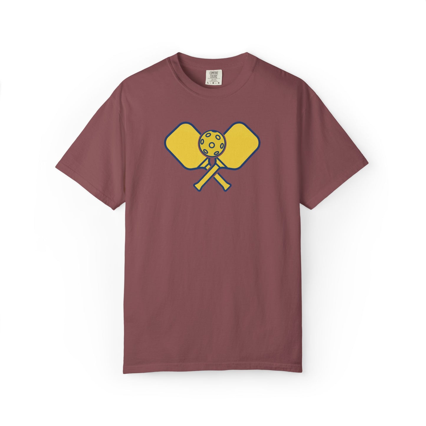 Pickleball Crossed Paddles Tee Pickler Minimalist Graphic Unisex Shirt