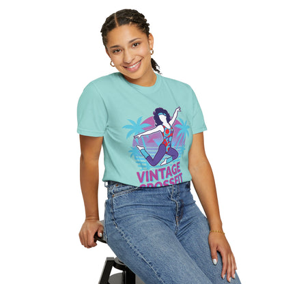 Vintage Crossfit Retro 80s Aerobics Graphic Tee | Gym Shirt Women