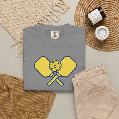 Pickleball Crossed Paddles Tee Pickler Minimalist Graphic Unisex Shirt