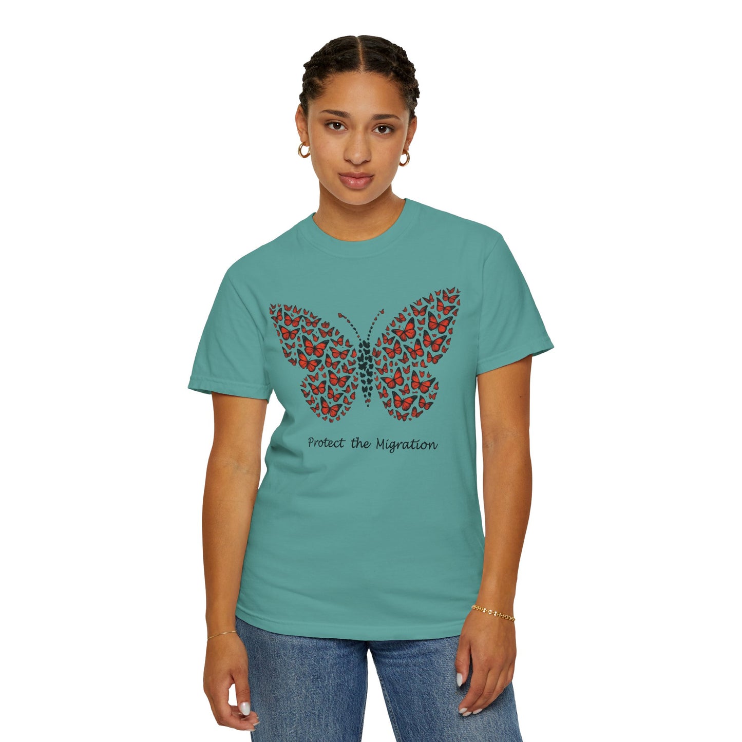 Monarch Migration Tee | Protect the Migration Shirt | Nature Lover Gift