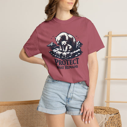 Polar Bear Conservation Tee | Protect What Remains | Climate Awareness Shirt | Unisex