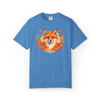 Watercolor Fox Graphic Tee | Autumn Wildlife Art Shirt | Nature Lover Gift | Unisex