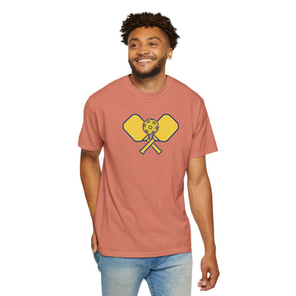 Pickleball Crossed Paddles Tee Pickler Minimalist Graphic Unisex Shirt