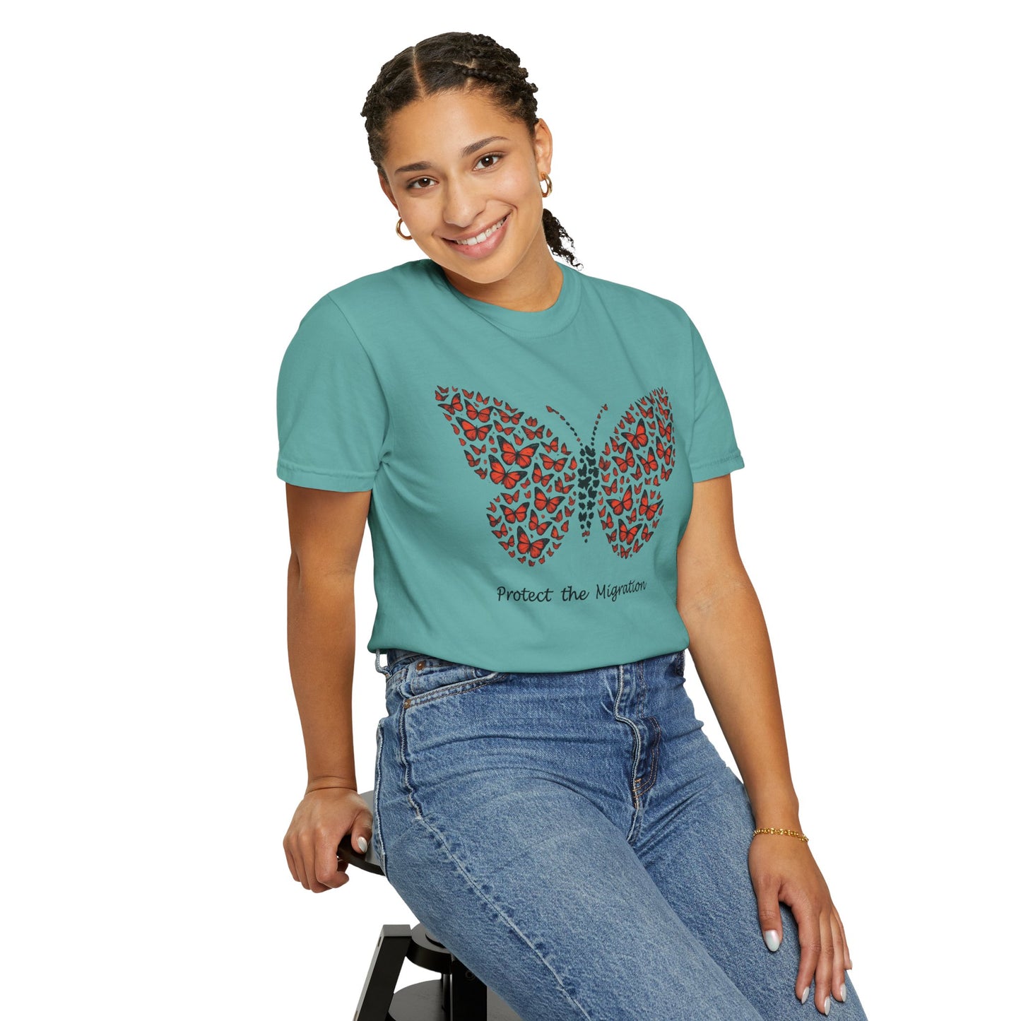 Monarch Migration Tee | Protect the Migration Shirt | Nature Lover Gift