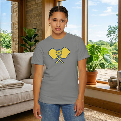 Pickleball Crossed Paddles Tee Pickler Minimalist Graphic Unisex Shirt