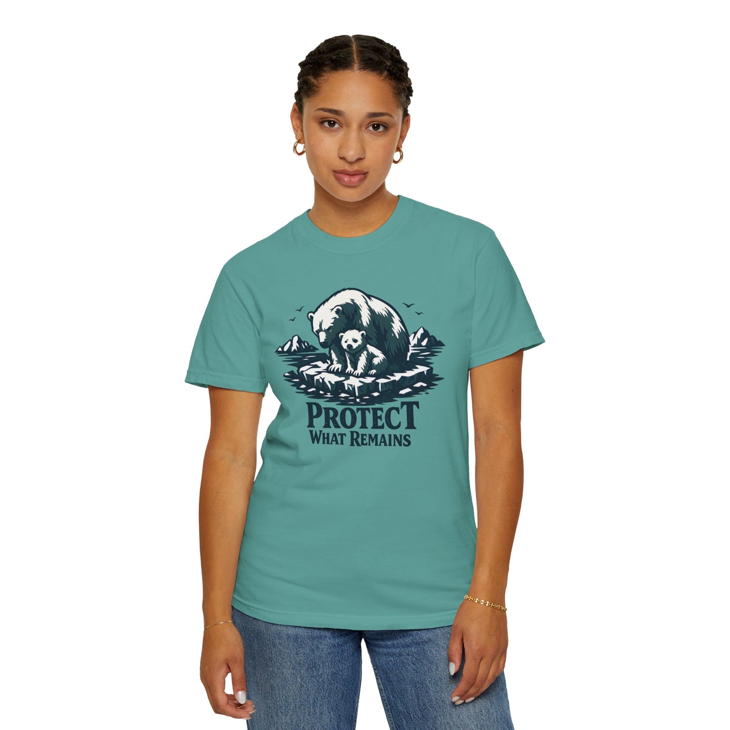 Polar Bear Conservation Tee | Protect What Remains | Climate Awareness Shirt | Unisex