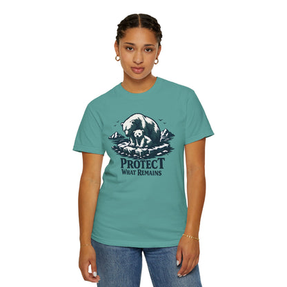 Polar Bear Conservation Tee | Protect What Remains | Climate Awareness Shirt | Unisex