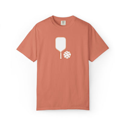 Pickleball Paddle And Ball Icon Tee Minimalist Pickler Unisex T-Shirt