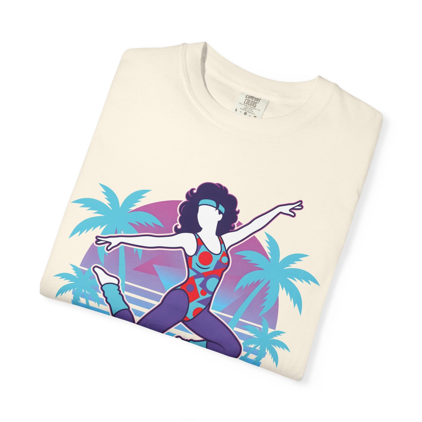 Vintage Crossfit Retro 80s Aerobics Graphic Tee | Gym Shirt Women