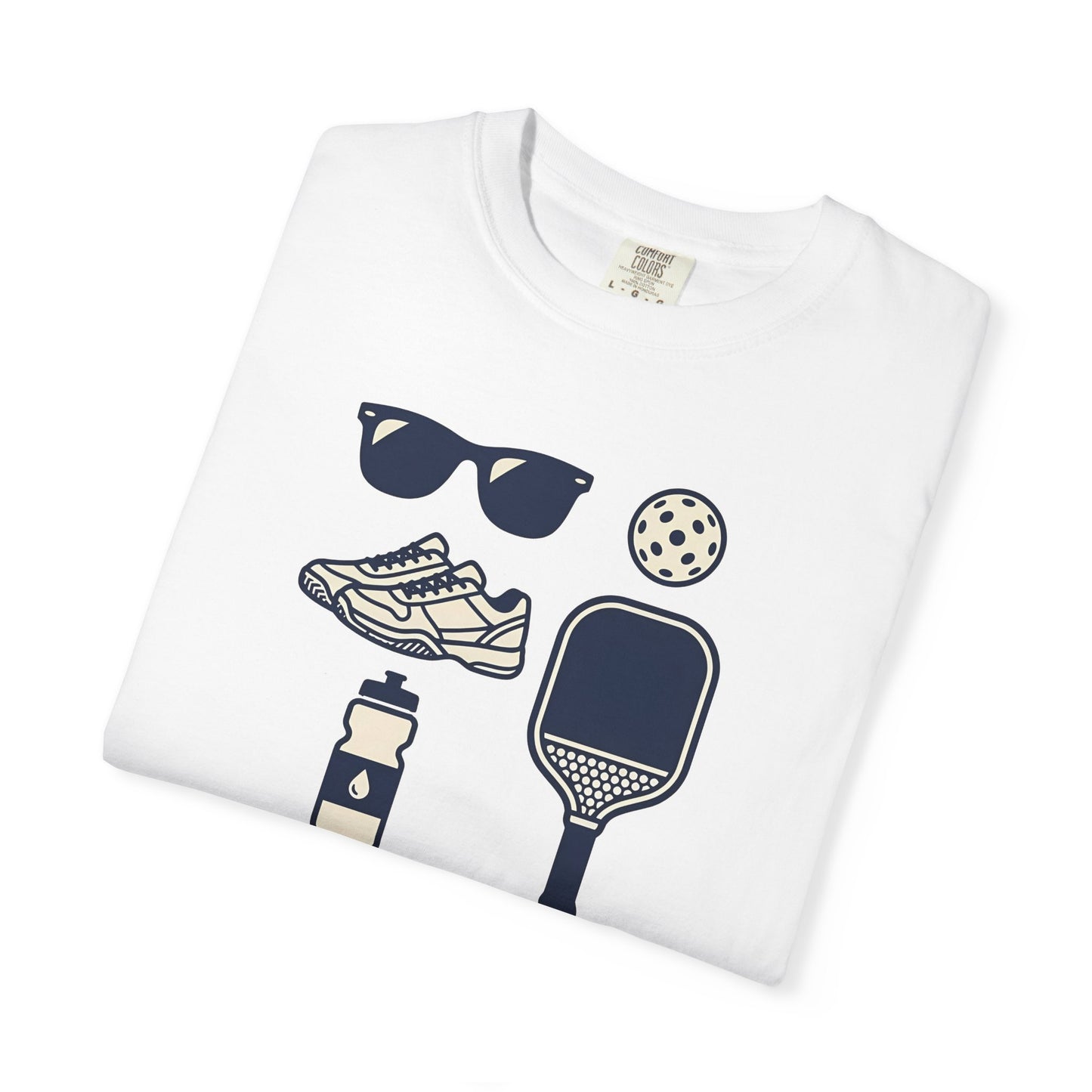 Pickleball Essentials Icon Tee Minimalist Pickler Sport Unisex Graphic Shirt