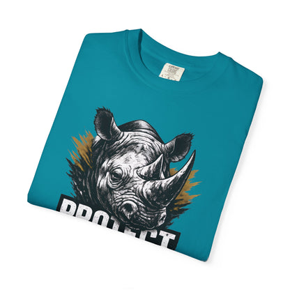 Black Rhino Conservation Tee | Protect What's Left | Endangered Species Shirt | Unisex