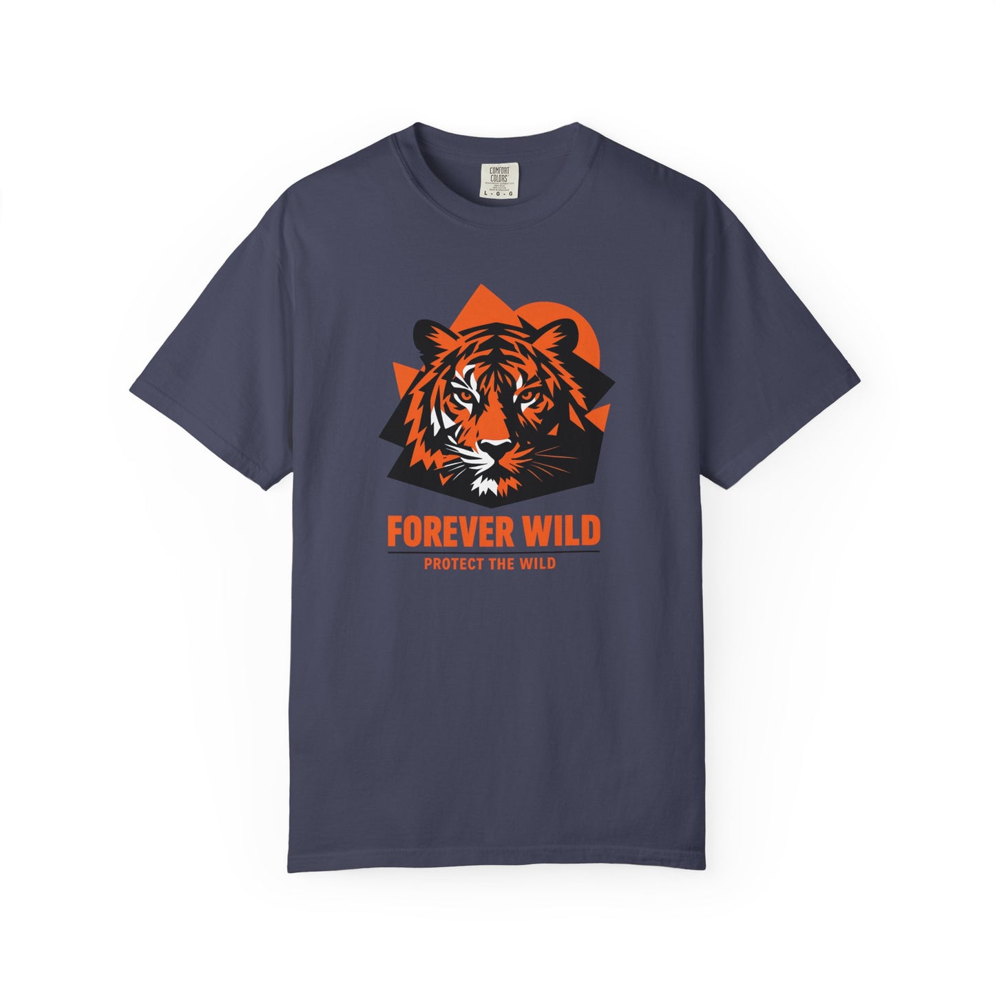 Tiger Forever Wild Conservation Tee | Protect the Wild Shirt | Endangered Animal Gift