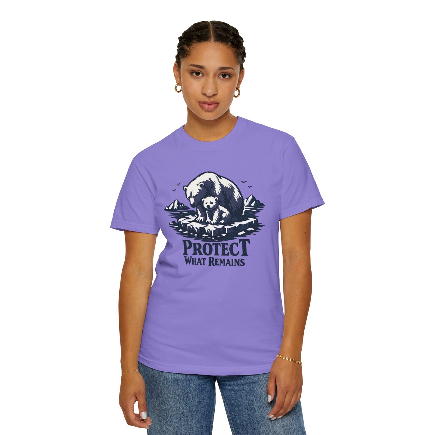 Polar Bear Conservation Tee | Protect What Remains | Climate Awareness Shirt | Unisex