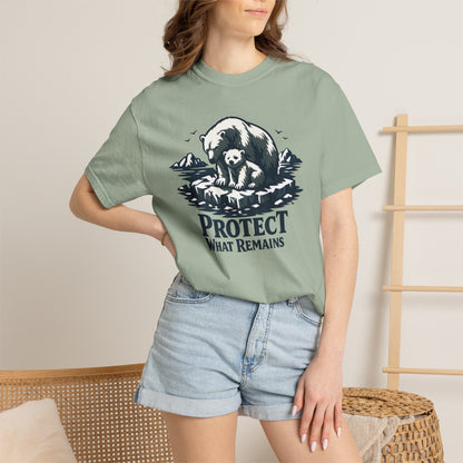 Polar Bear Conservation Tee | Protect What Remains | Climate Awareness Shirt | Unisex