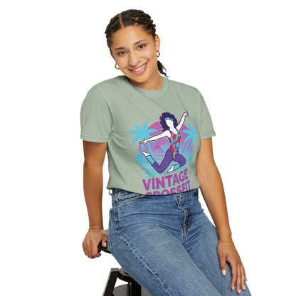 Vintage Crossfit Retro 80s Aerobics Graphic Tee | Gym Shirt Women