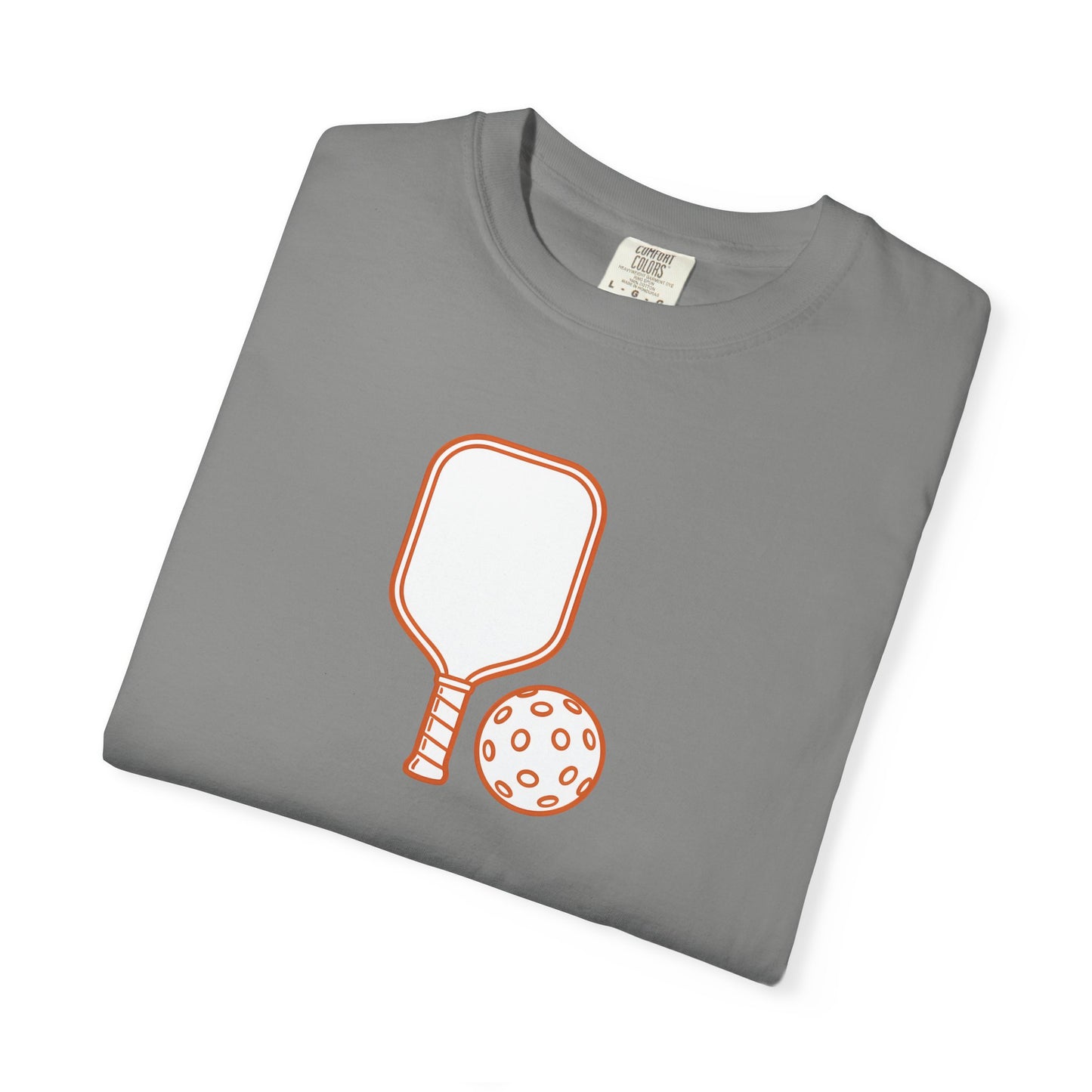 Pickleball Paddle And Ball Icon Tee Minimalist Pickler Unisex T-Shirt