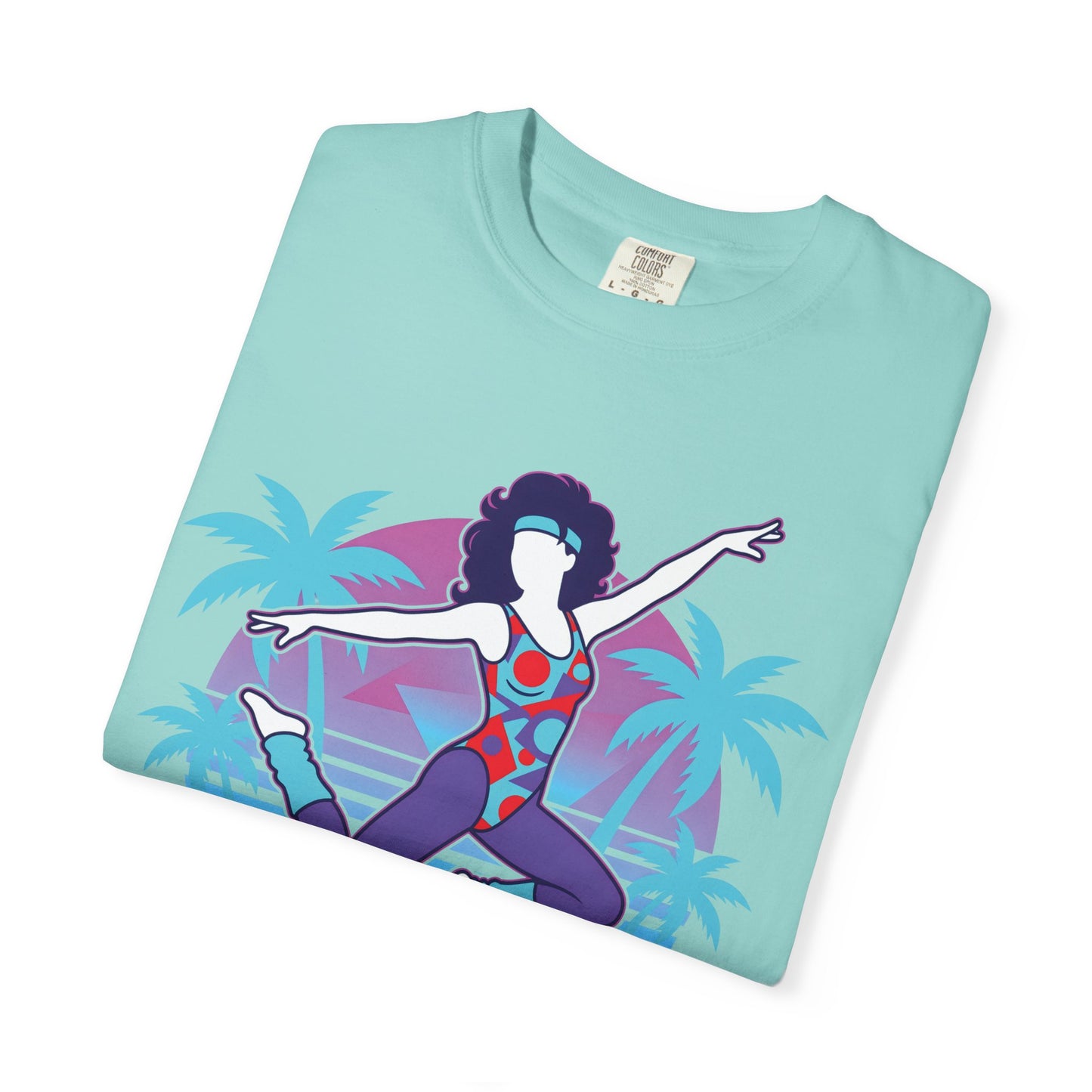 Vintage Crossfit Retro 80s Aerobics Graphic Tee | Gym Shirt Women