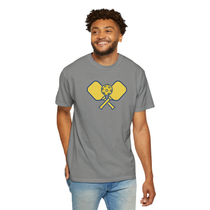 Pickleball Crossed Paddles Tee Pickler Minimalist Graphic Unisex Shirt