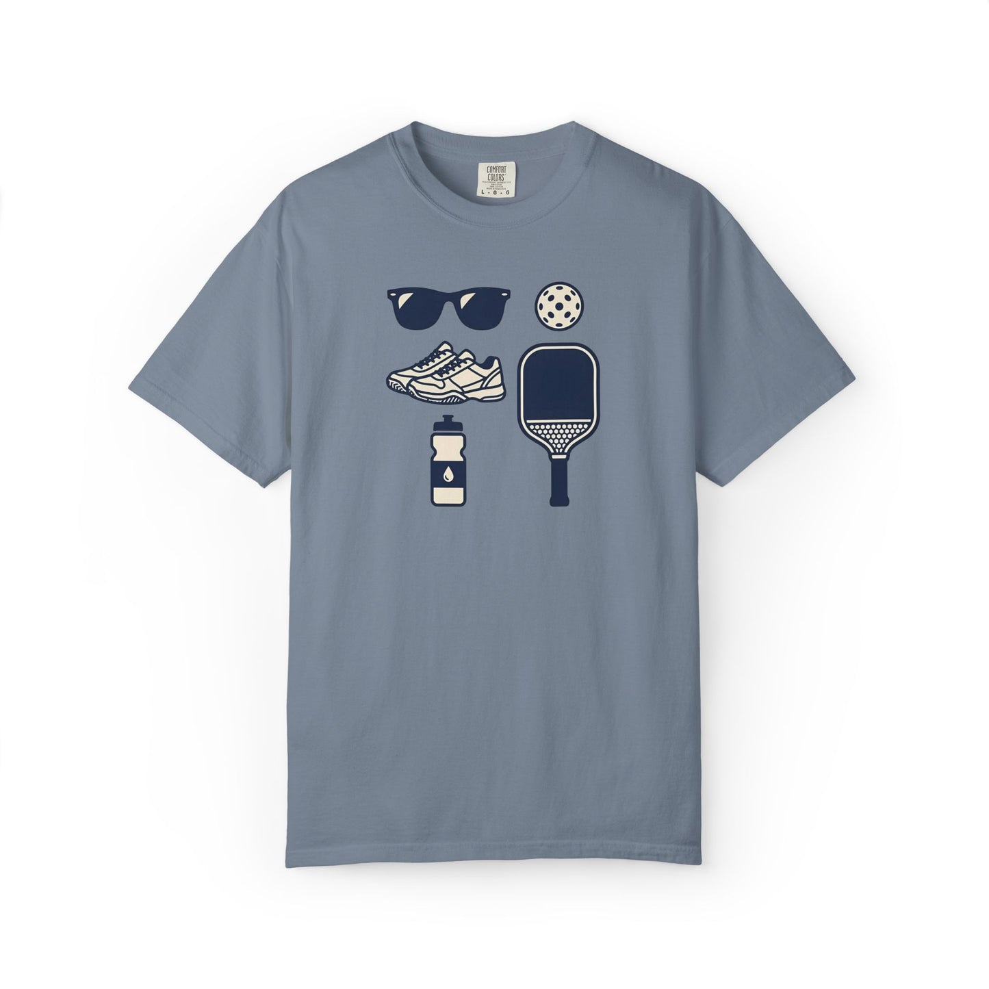 Pickleball Essentials Icon Tee Minimalist Pickler Sport Unisex Graphic Shirt
