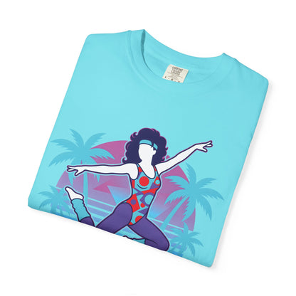 Vintage Crossfit Retro 80s Aerobics Graphic Tee | Gym Shirt Women