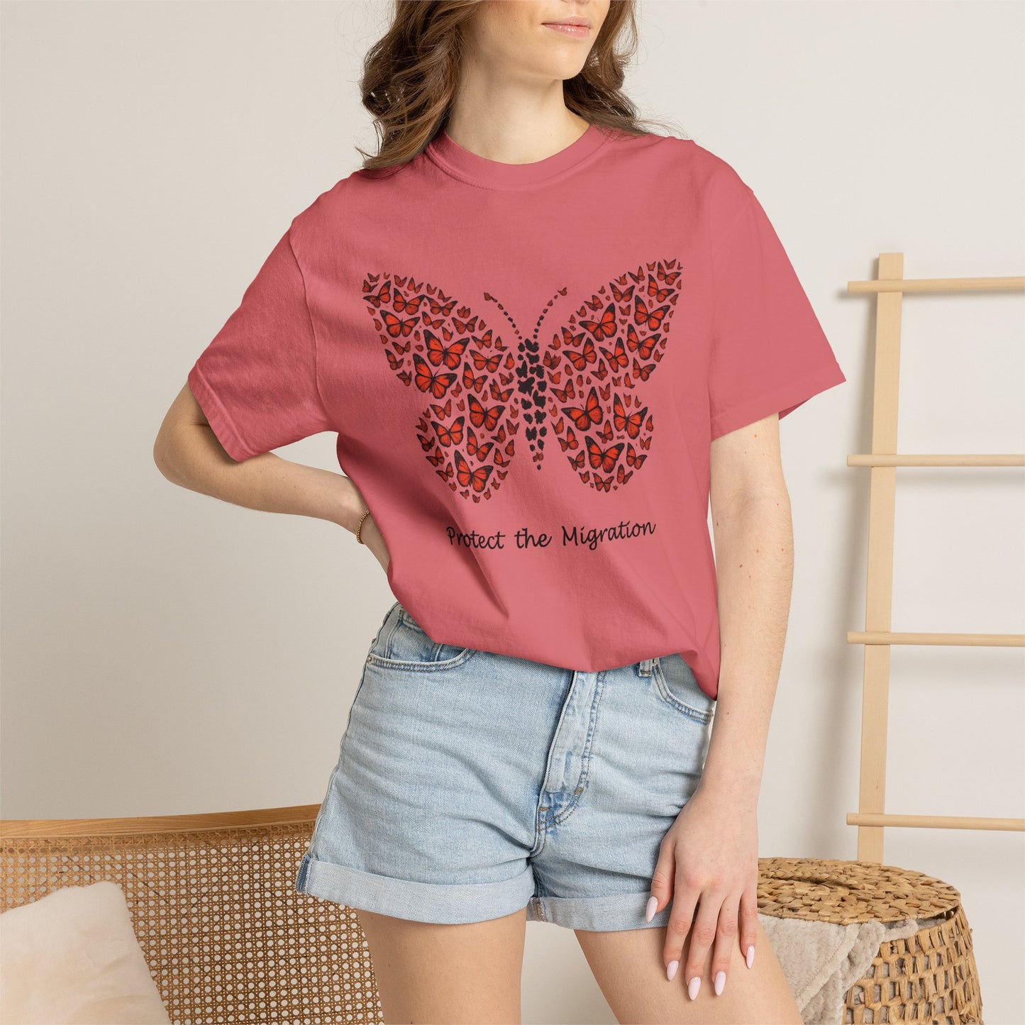 Monarch Migration Tee | Protect the Migration Shirt | Nature Lover Gift