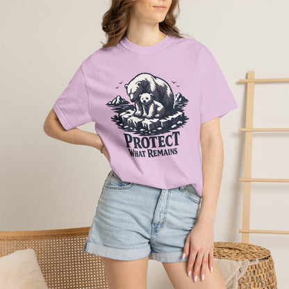 Polar Bear Conservation Tee | Protect What Remains | Climate Awareness Shirt | Unisex