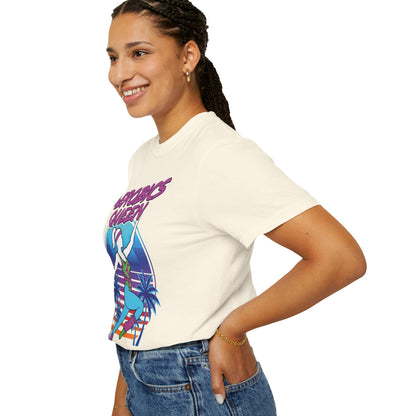 Aerobics Queen Retro 80s Dance Graphic Tee | Vintage Workout Shirt Women