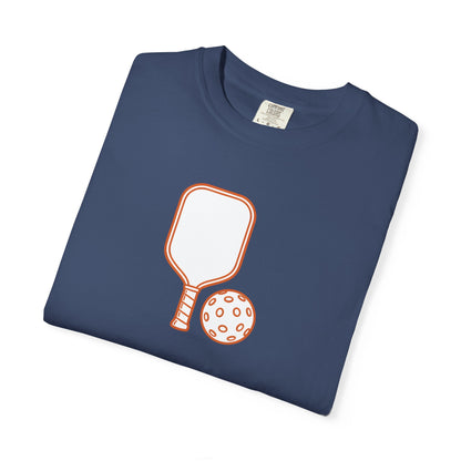 Pickleball Paddle And Ball Icon Tee Minimalist Pickler Unisex T-Shirt