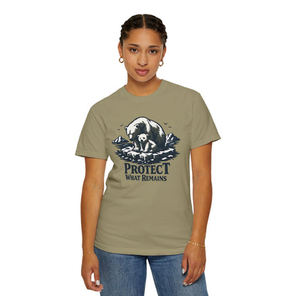 Polar Bear Conservation Tee | Protect What Remains | Climate Awareness Shirt | Unisex