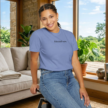 Blessed Mom Shirt | Christian Mom Tee | Mother's Day Gift | Faith Mom T-Shirt
