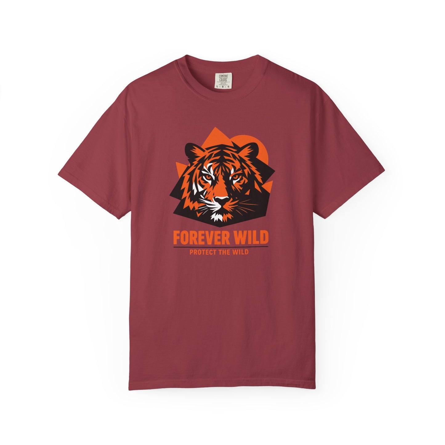 Tiger Forever Wild Conservation Tee | Protect the Wild Shirt | Endangered Animal Gift