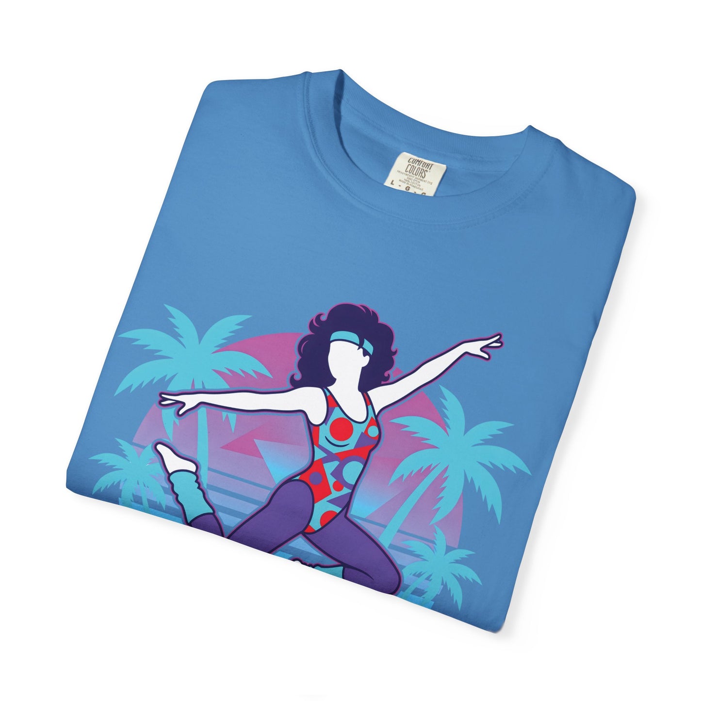 Vintage Crossfit Retro 80s Aerobics Graphic Tee | Gym Shirt Women