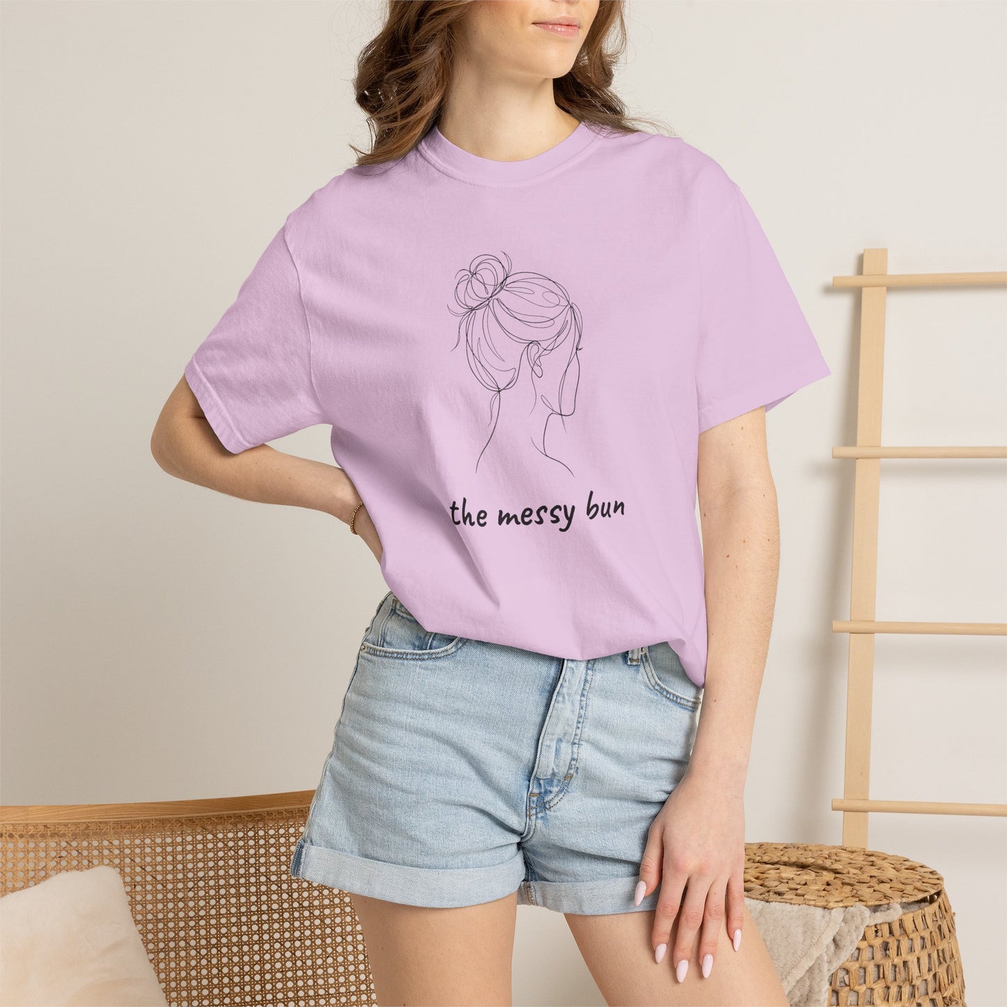 Messy Bun Mom Shirt | Funny Mom Tee | Mother's Day Gift | Mom Life T-Shirt