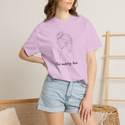 Messy Bun Mom Shirt | Funny Mom Tee | Mother's Day Gift | Mom Life T-Shirt
