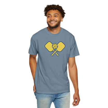 Pickleball Crossed Paddles Tee Pickler Minimalist Graphic Unisex Shirt