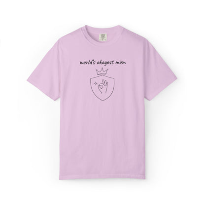 World's Okayest Mom Shirt | Funny Mom Gift | Mother's Day Tee | Mom Humor Shirt