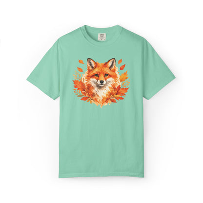 Watercolor Fox Graphic Tee | Autumn Wildlife Art Shirt | Nature Lover Gift | Unisex
