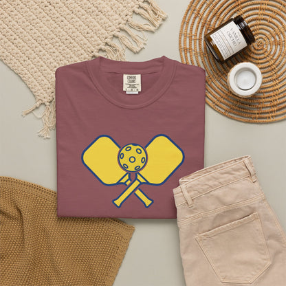 Pickleball Crossed Paddles Tee Pickler Minimalist Graphic Unisex Shirt