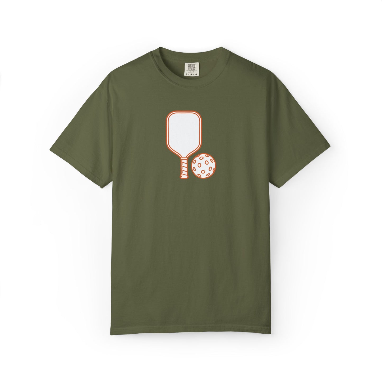 Pickleball Paddle And Ball Icon Tee Minimalist Pickler Unisex T-Shirt