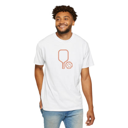 Pickleball Paddle And Ball Icon Tee Minimalist Pickler Unisex T-Shirt