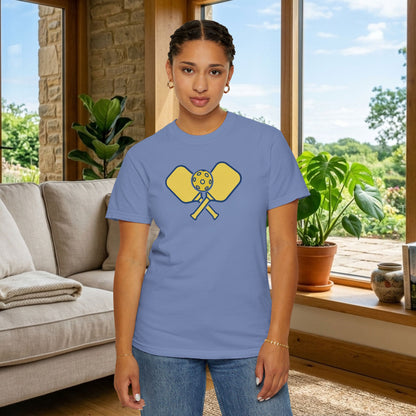 Pickleball Crossed Paddles Tee Pickler Minimalist Graphic Unisex Shirt